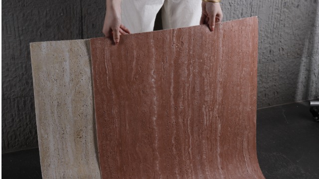 3D洞石（红棕）