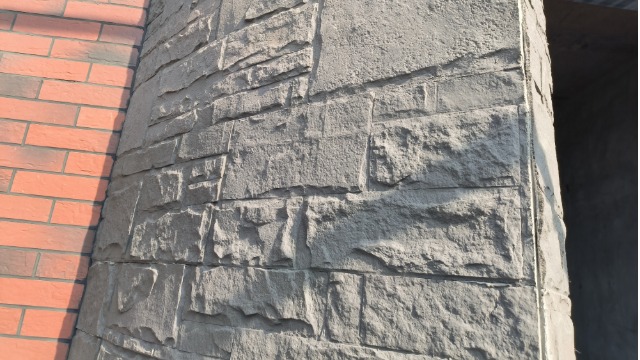 贵州天鹅堡酒店选用锦埴软瓷做为外饰面材料