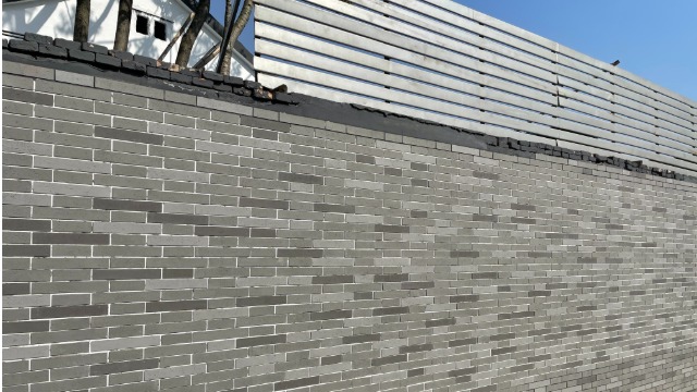 湖州南浔古镇街道改造选用锦埴软瓷做为外饰面材料