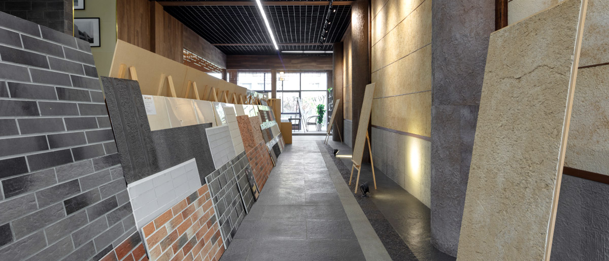 软瓷展示厅-锦埴软瓷-软瓷砖-软瓷柔性石材-外墙软瓷砖